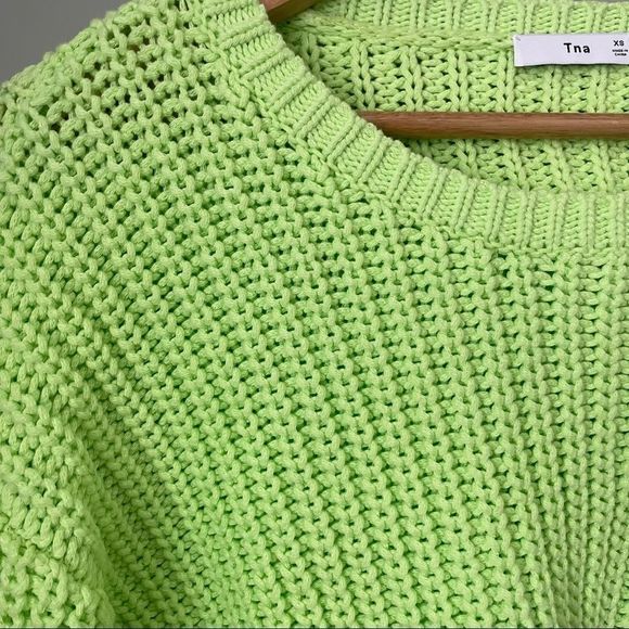 Aritzia TNA Sweater Chunky Knit Sweater Size  XS - Picture 11 of 13